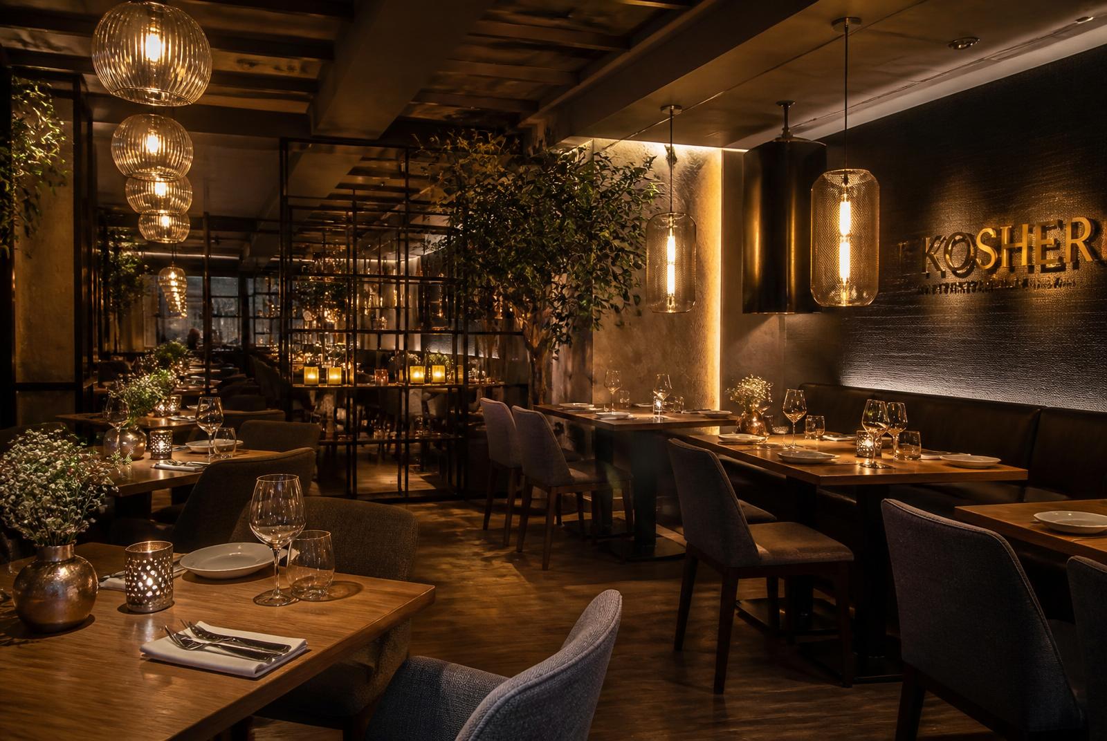Kosher Chobee Boca dining room